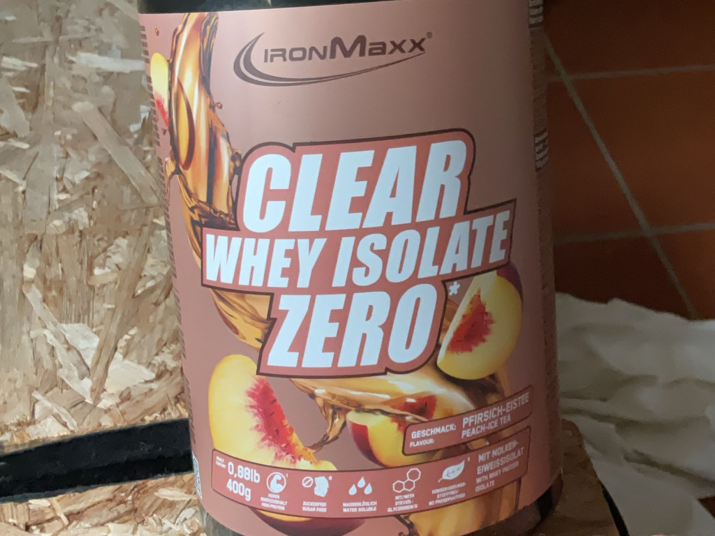 IronMaxx Clear Whey Isolate Zero, Pfirsich von maba2711 | Hochgeladen von: maba2711