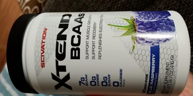 Xtend BCAA, mit Wasser bis 300ml, Blue Rasperry | Hochgeladen von: GinaLe86