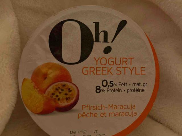 Oh!  Yogurt Greek Style Pfirsich- Maracuja by wishmasterin | Uploaded by: wishmasterin