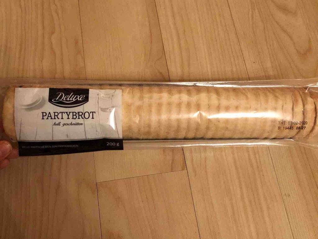 Partybrot hell geschnitten, 27 x 7,2g Scheibe von alexandra.habe | Hochgeladen von: alexandra.habermeier