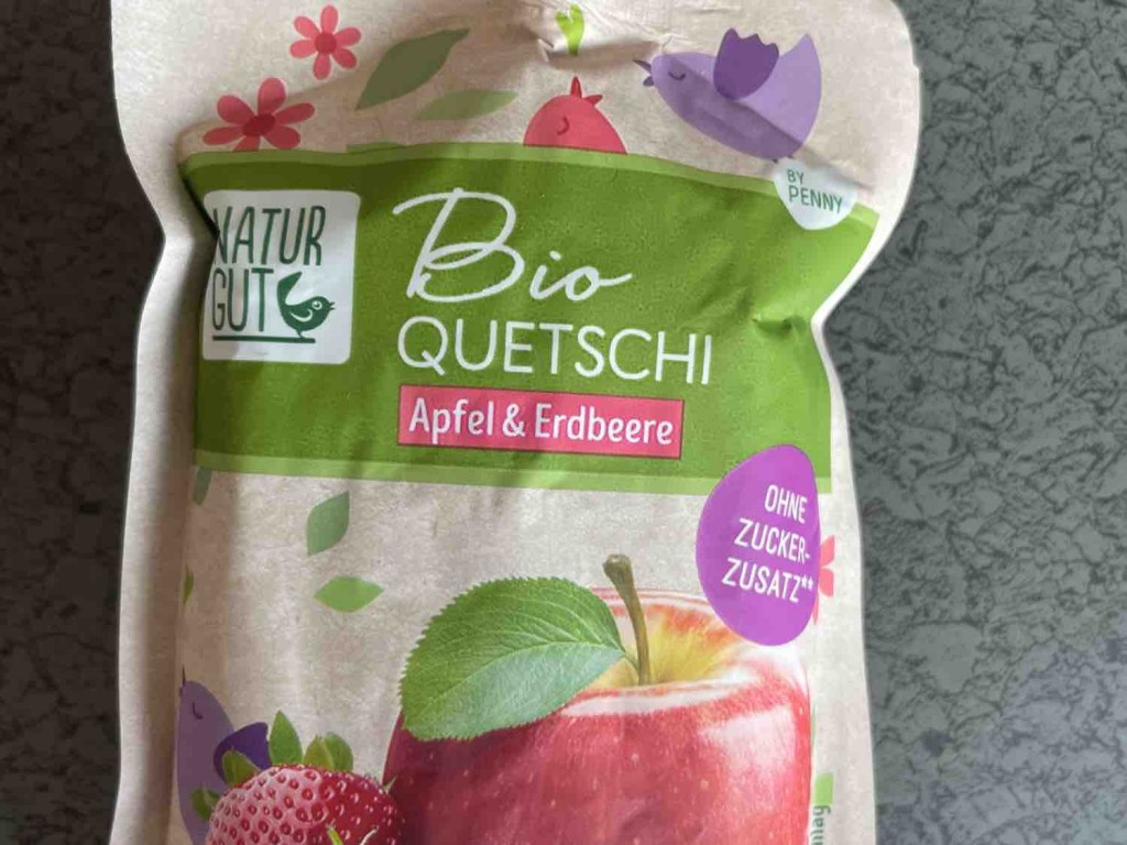 Bio-Quetschi, Apfel & Erdbeere von inetk | Hochgeladen von: inetk