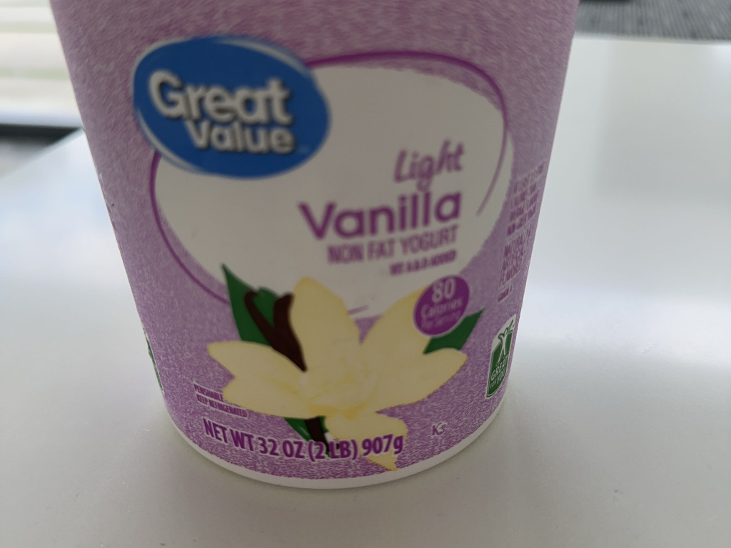 Great Value Light Vanilla Non Fat Yogurt by Caroline99 | Hochgeladen von: Caroline99