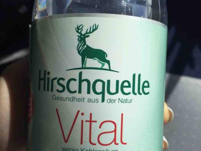 Mineralwasser  Hirschquelle Vital von BibiElKr | Hochgeladen von: BibiElKr