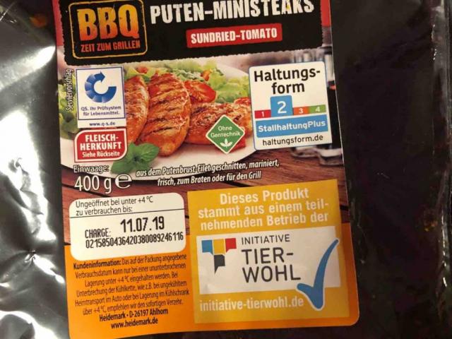 Puten-Ministeaks Sundried Tomato von Fellpanzertati | Hochgeladen von: Fellpanzertati