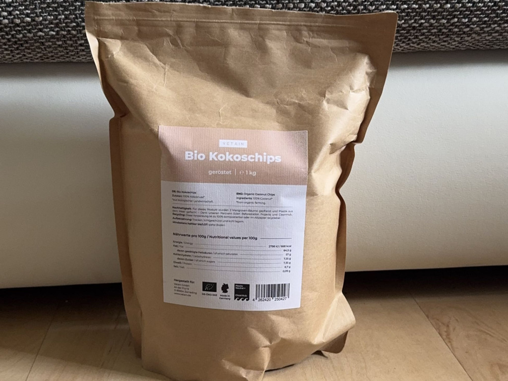 Vetain Bio Kokoschips, geröstet von Dori213 | Hochgeladen von: Dori213 Vetain Bio Kokoschips, geröstet von Dori213 | Hochgeladen von: Dori213