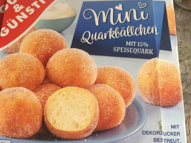 Mini Quarkbällchen, mit 15% Speisequark von Buco | Hochgeladen von: Buco