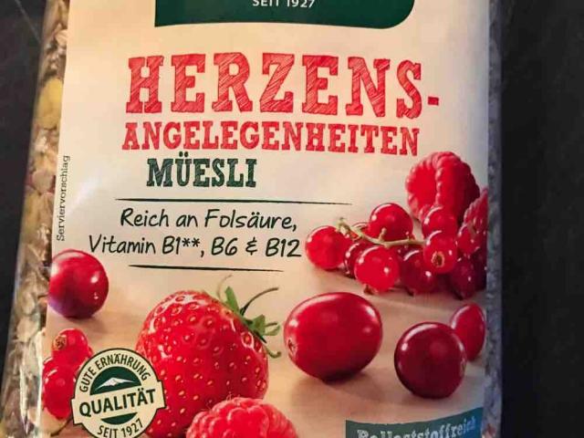 Herzensangelegenheiten Müesli, Frucht von Fackelmann | Hochgeladen von: Fackelmann