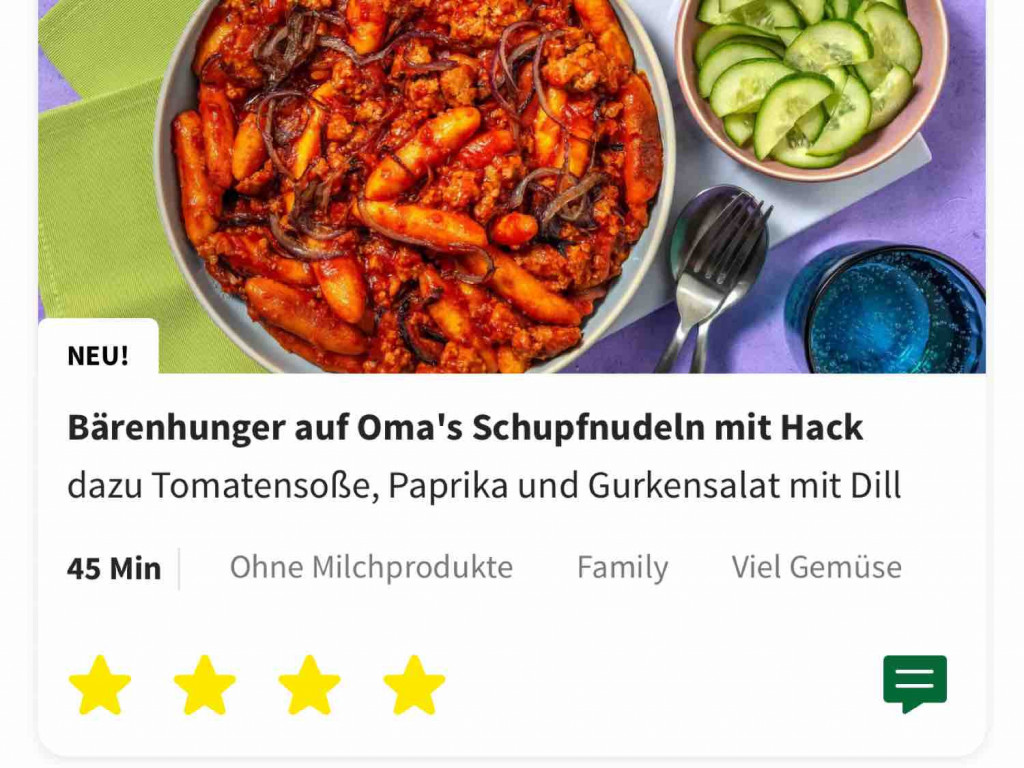 Bärenhunger auf Omas Schupfnudeln mit Hack, dazu Tomatensauce,  | Hochgeladen von: puppydogg2