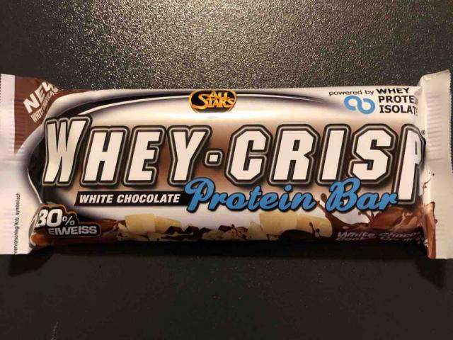 Whey-Crisp Protein Bar, White Chocolate von BzmR | Hochgeladen von: BzmR