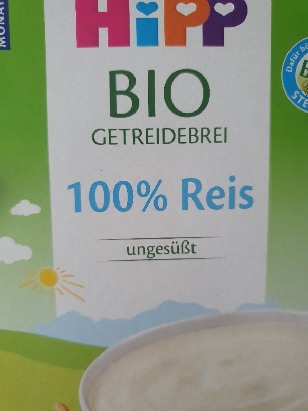 Getreidebrei Reis, Bio 100%Reis von haedel | Hochgeladen von: haedel