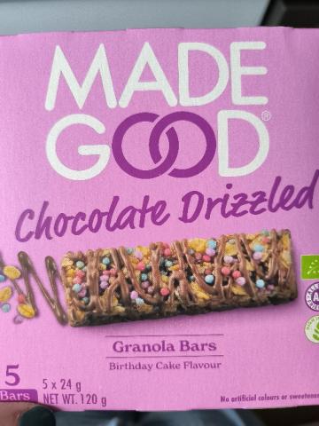 Chocolate Drizzled Granola Bar, Birthday Cake Flavour von Anxalo | Hochgeladen von: Anxaloi