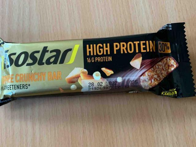 High Protein Riegel, Toffee Crunchy Bar von marvinmoessler | Hochgeladen von: marvinmoessler