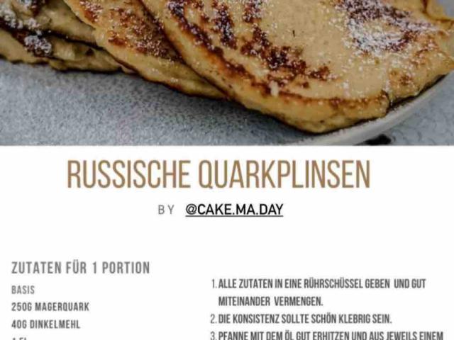 Russische Quarkplinsen, by Cake.ma.day von travelwithcc | Hochgeladen von: travelwithcc