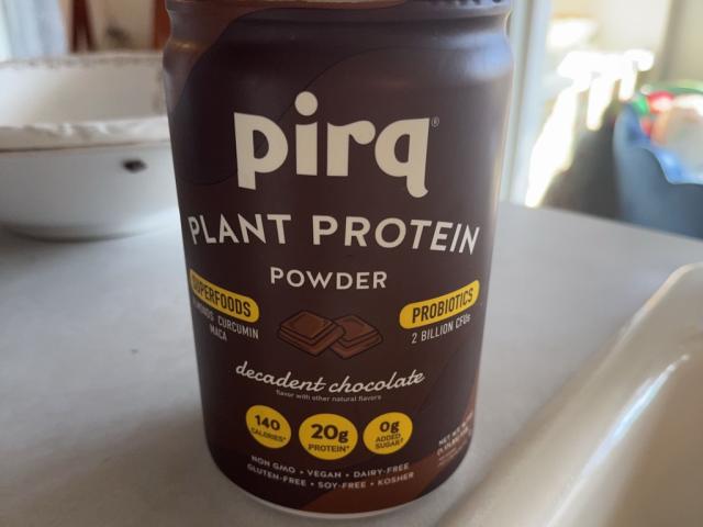 Pirq plant protein, Chocolate by ginxa | Uploaded by: ginxa