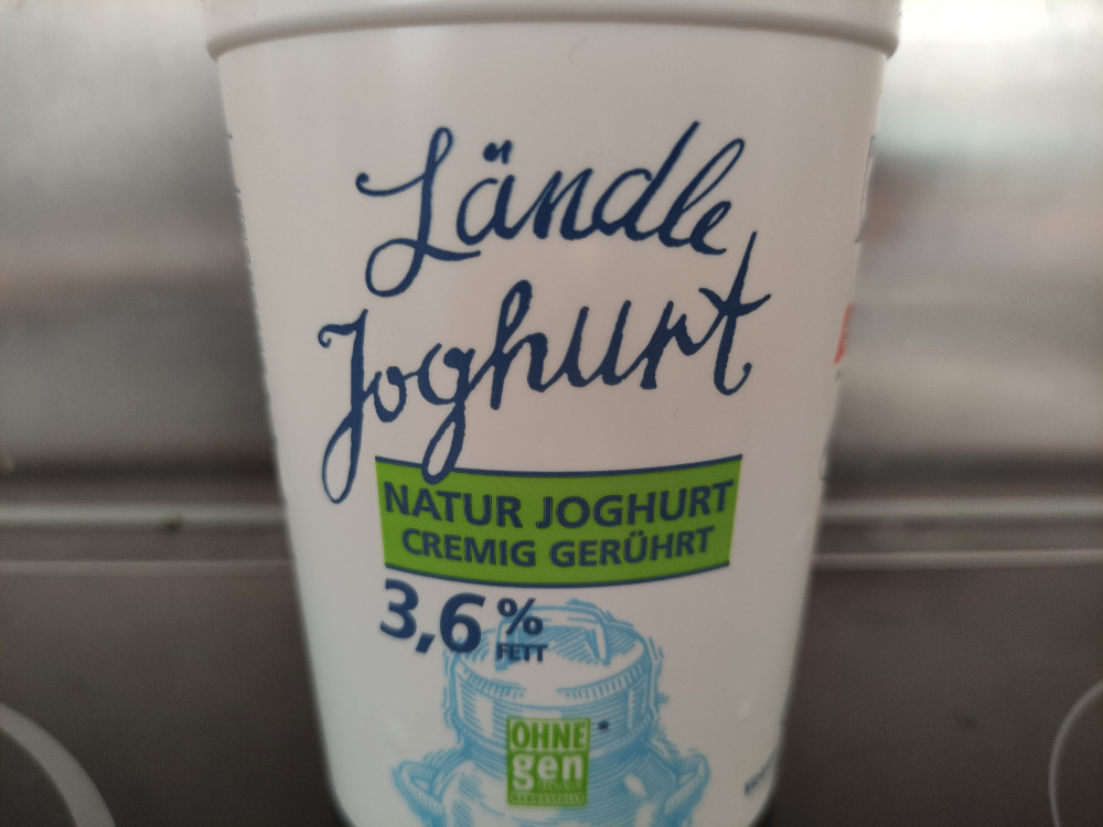 Ländle Joghurt 3,6%, Natur Joghurt cremig gerührt von Kamil Vace | Hochgeladen von: Kamil Vacek