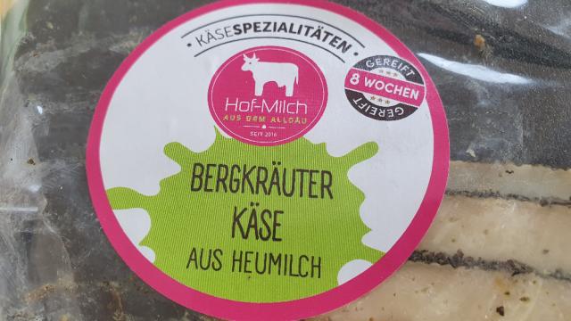 Bergkräuter Käse aus Heumilch von Tucktuck05 | Hochgeladen von: Tucktuck05