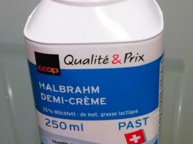 Q&P, Halbrahm 25% Milchfett, Coop | Hochgeladen von: aoesch