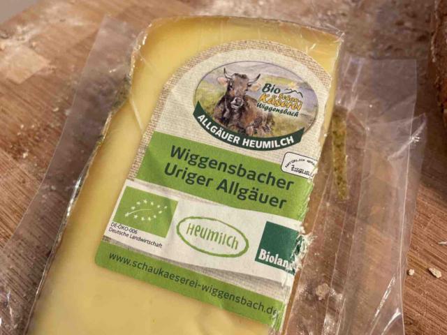 Käse Wiggensbacher Uriger Allgäuer von jonaausr | Hochgeladen von: jonaausr