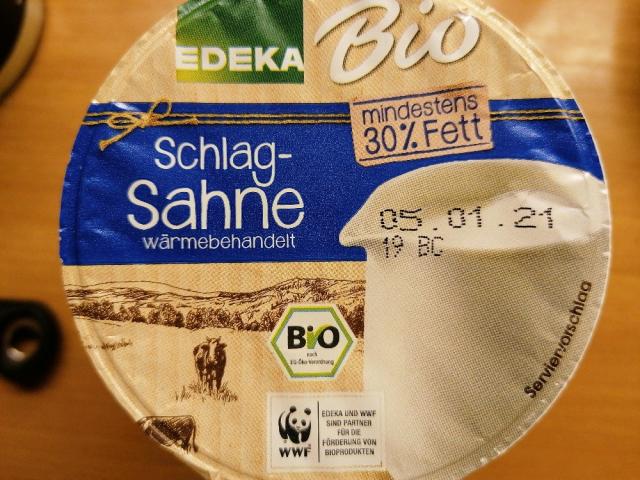 Edeka  Bio Schlagsahne, Mnd 30% Fett von Alicchen | Hochgeladen von: Alicchen