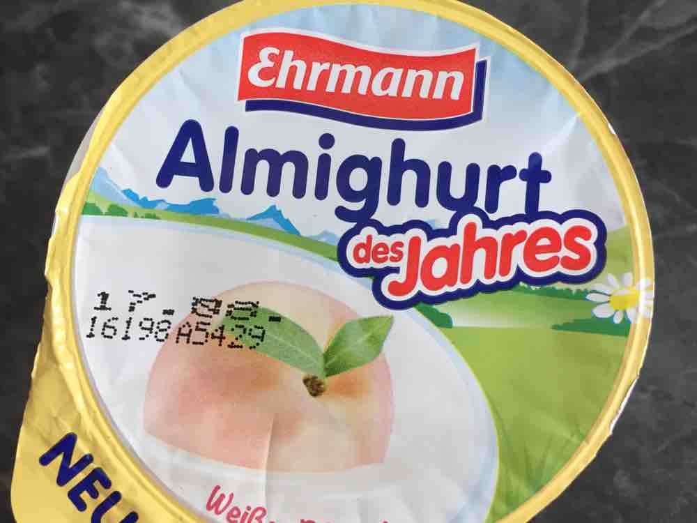 Almighurt Joghurt weißer Pfirsich  von Otternase | Hochgeladen von: Otternase