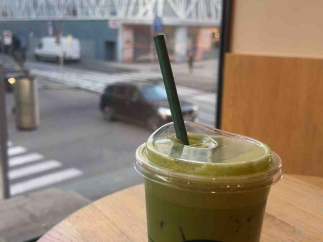 iced matcha Latte, mandelmilch von tonimks7 | Hochgeladen von: tonimks7