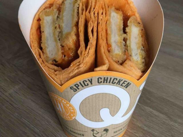 spicy Chicken, Wrap von Teichanlage | Hochgeladen von: Teichanlage