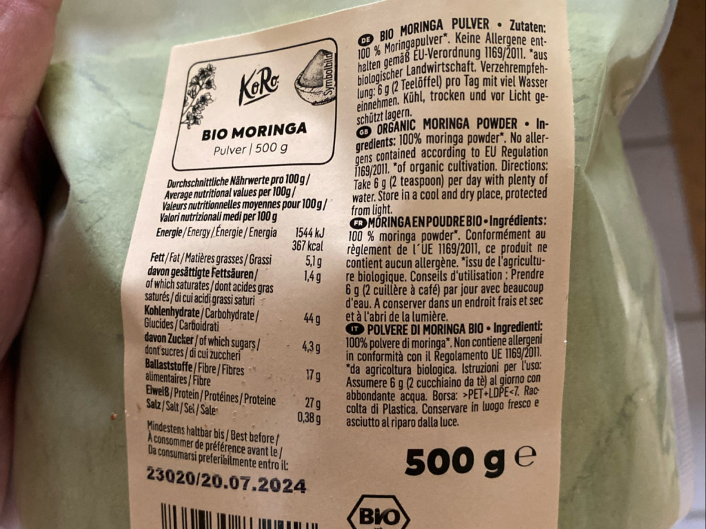 Bio Moringa Pulver von timeisen | Hochgeladen von: timeisen Bio Moringa Pulver von timeisen | Hochgeladen von: timeisen
