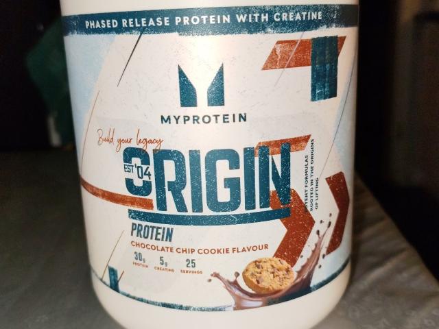 My Protein Origin, Chocolate Chip Cookie Flavour von ginapfeuffe | Hochgeladen von: ginapfeuffer572