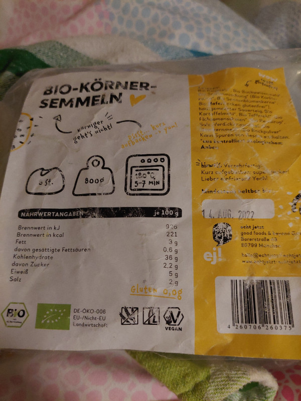 Bio Körner Semmel, Glutenfrei von u.wo | Hochgeladen von: u.wo
