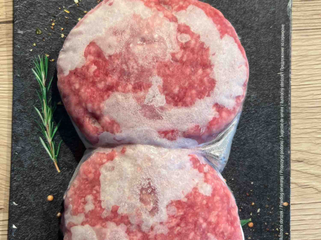 Irischer Angus Rind Burger, gewürzt, tiefgefroren von thetis | Hochgeladen von: thetis