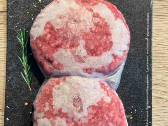 Irischer Angus Rind Burger, gewürzt, tiefgefroren von thetis | Hochgeladen von: thetis