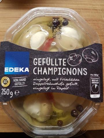 Edeka Antipasti Champignonköpfe, Champignon, Frischkäse von Mila | Hochgeladen von: MilaVanilla