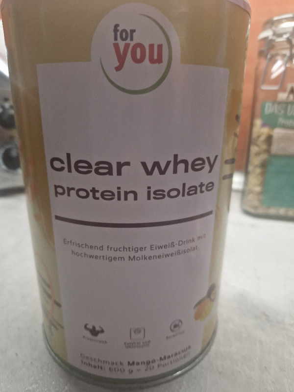 clear whey protein isolate, Mango-Maracuja von Anja-Bettina | Hochgeladen von: Anja-Bettina