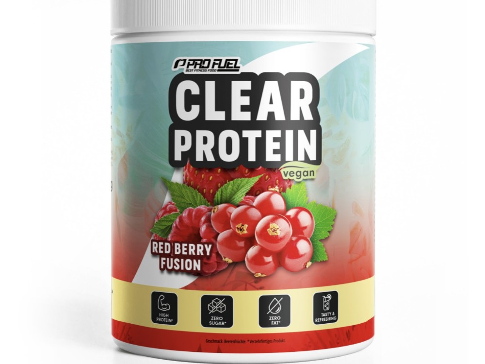 Pro Fuel Clear Protein Vegan red berry fusion von anjalieb | Hochgeladen von: anjalieb