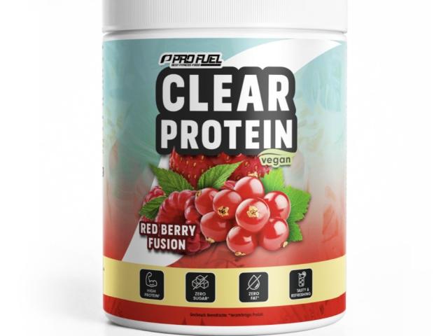 Pro Fuel Clear Protein Vegan red berry fusion von anjalieb | Hochgeladen von: anjalieb