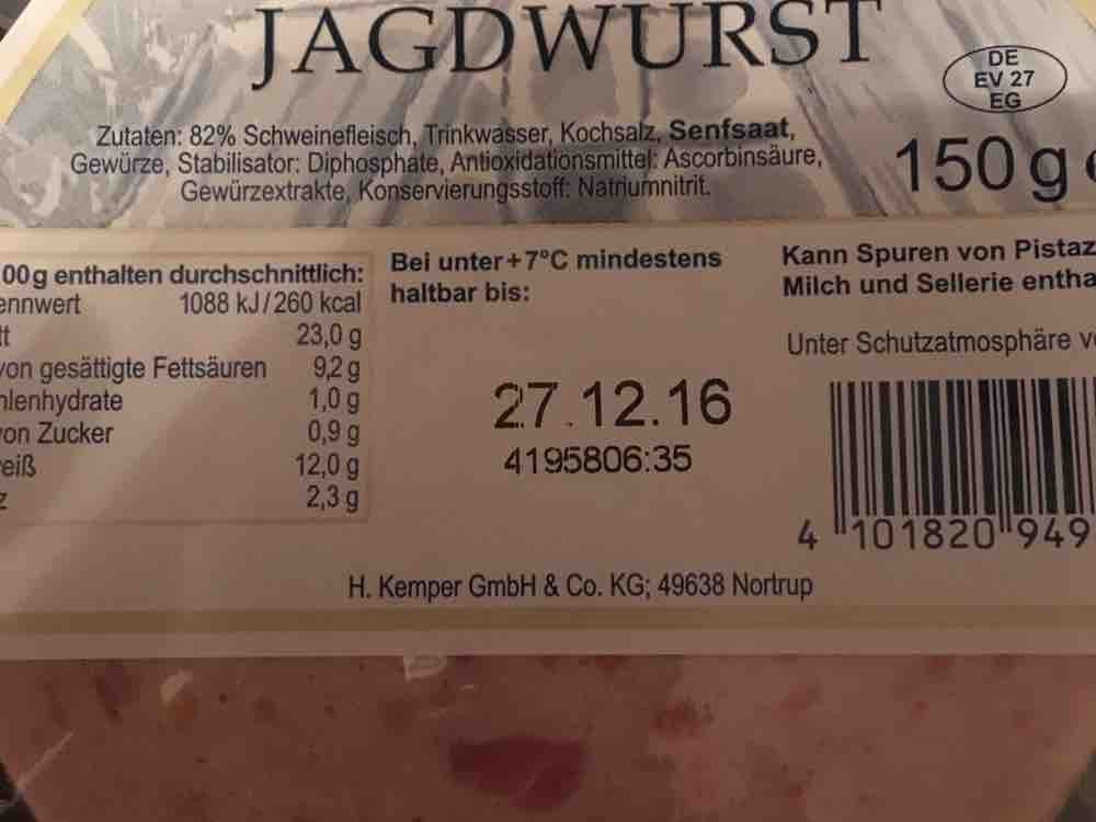 Jagdwurst von Kuger | Hochgeladen von: Kuger