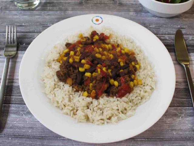 Chili con Carne und Reis Mensa Vaihingen, 707g von JLI | Hochgeladen von: JLI