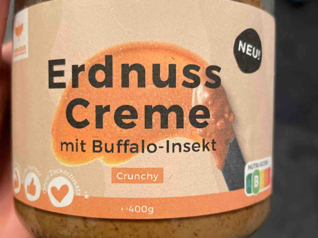 Erdnuss Creme, mit Buffalo-Insekt von larmbrust921 | Hochgeladen von: larmbrust921