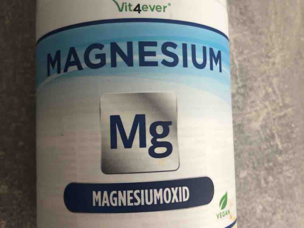Vit4ever Magnesium, Magnesiumoxid von KathymitFamilie | Hochgeladen von: KathymitFamilie