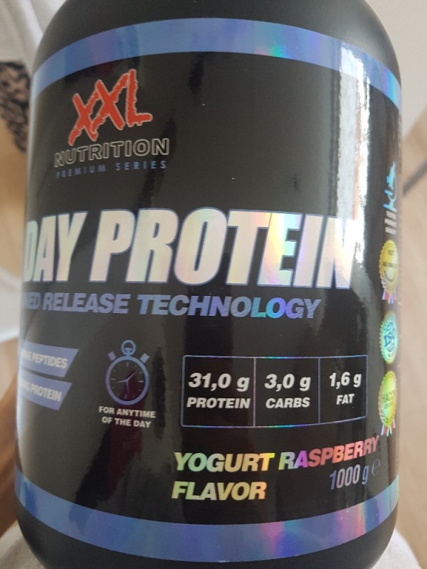 All Day Protein, Joghurt Himbeer von Campbell | Hochgeladen von: Campbell