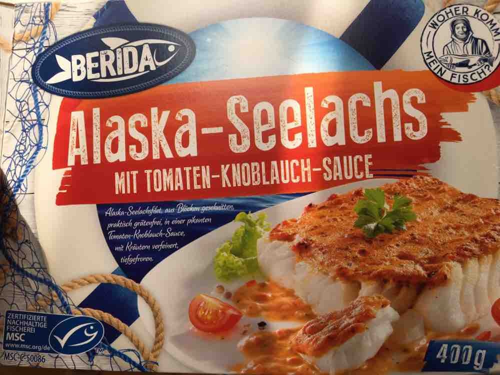 Alaska-Seelachs , mit Tomaten-Knoblauch-Sauce von Bobson | Hochgeladen von: Bobson
