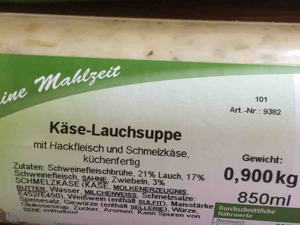 Käse Lauchsuppe von komawach | Hochgeladen von: komawach