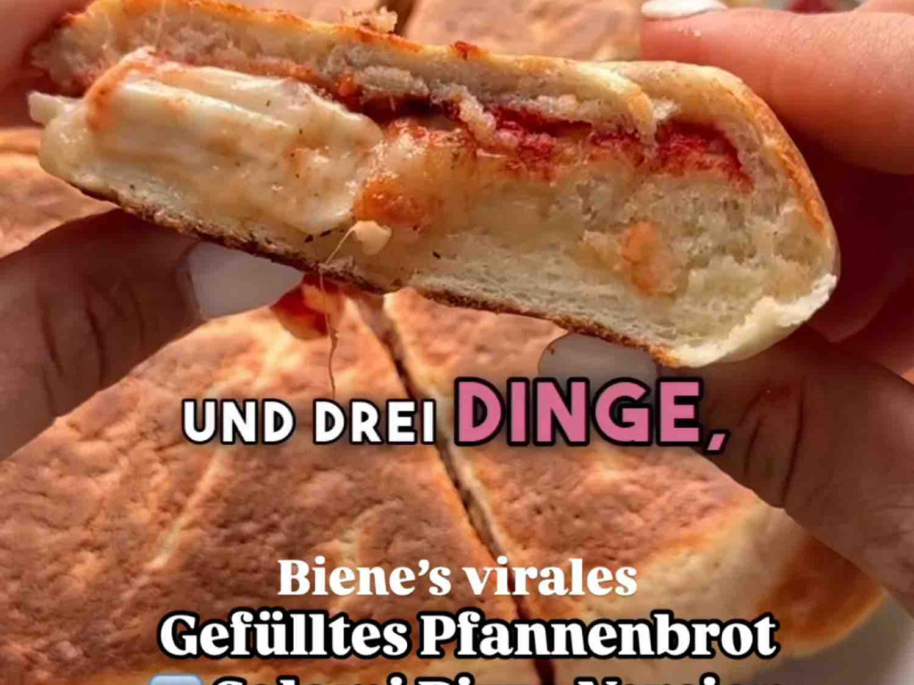 gefülltes Pfannen Brot nach Biene von Rosenresi | Hochgeladen von: Rosenresi