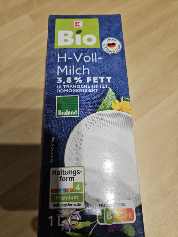 Bio H-Voll-Milch 3,8% Fett, 3,8% Fett von Znecke | Hochgeladen von: Znecke