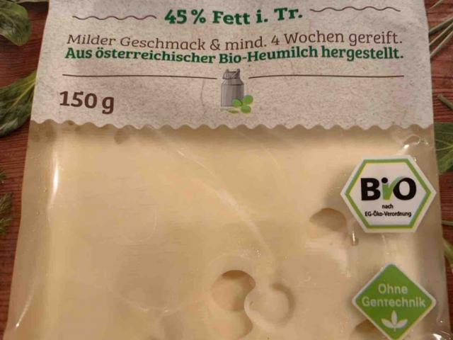 Bio Maasdamer, 45% Fett i.Tr von Nolchen | Hochgeladen von: Nolchen