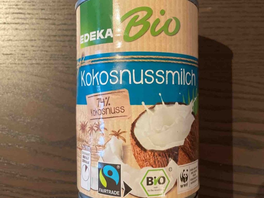 Edeka Bio, Kokosnussmilch Kalorien - Pflanzliche Getränke - Fddb