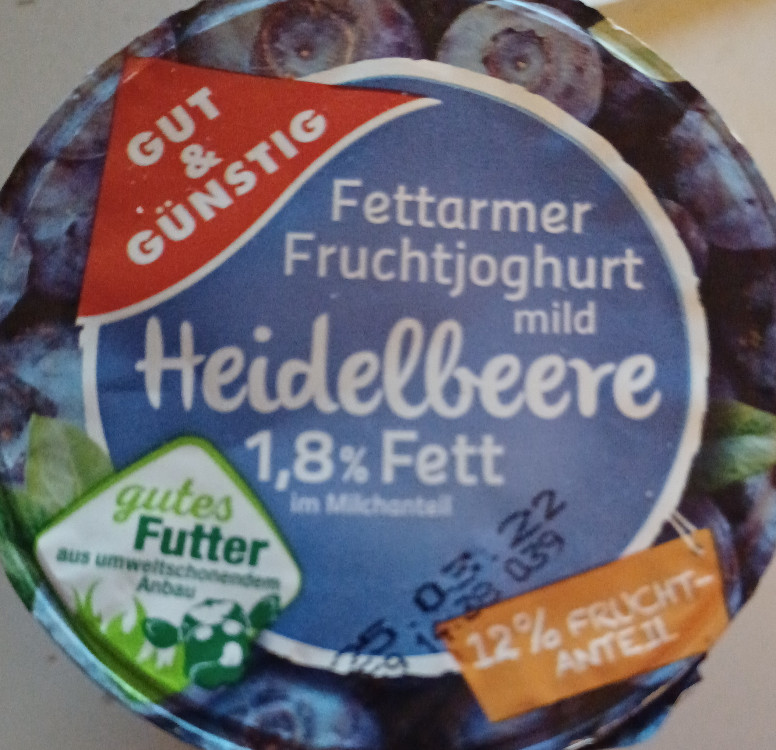 Fettarmer Fruchtjoghurt Heidelbeere, 1,8% Fett von Elektrifix180 | Hochgeladen von: Elektrifix1803