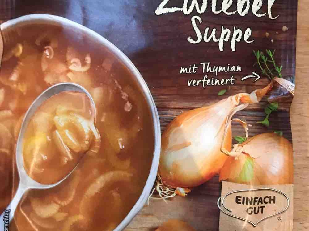 Zwiebelsuppe für Genießer mit Thymian verfeinert, Zwiebel von el | Hochgeladen von: elila