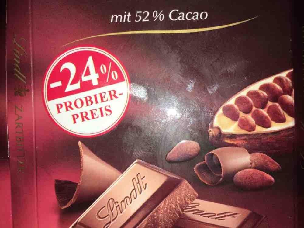 Zartbitter, mit 52% Cacao von jojor96220 | Hochgeladen von: jojor96220