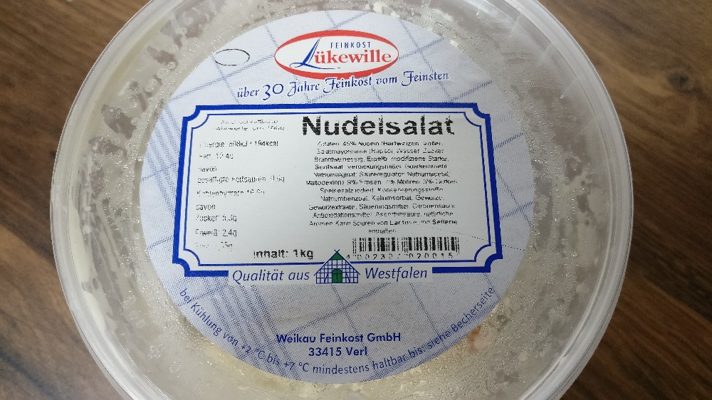 Nudelsalat, mit Gurken, Möhren und Erbsen von purzel1209 | Hochgeladen von: purzel1209